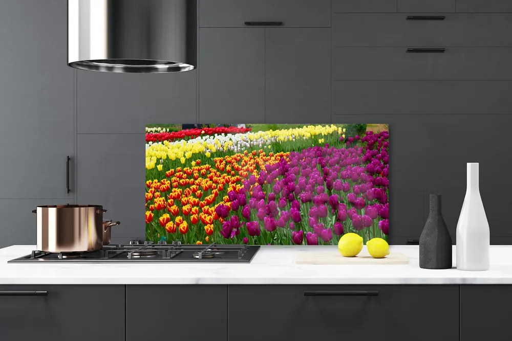 Panel Kuchenny Eleganckie Tulipany Holenderskie