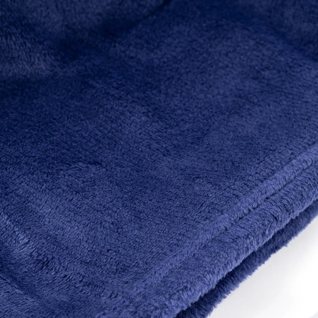 Matex Koc Plain niebieski, 150 x 200 cm