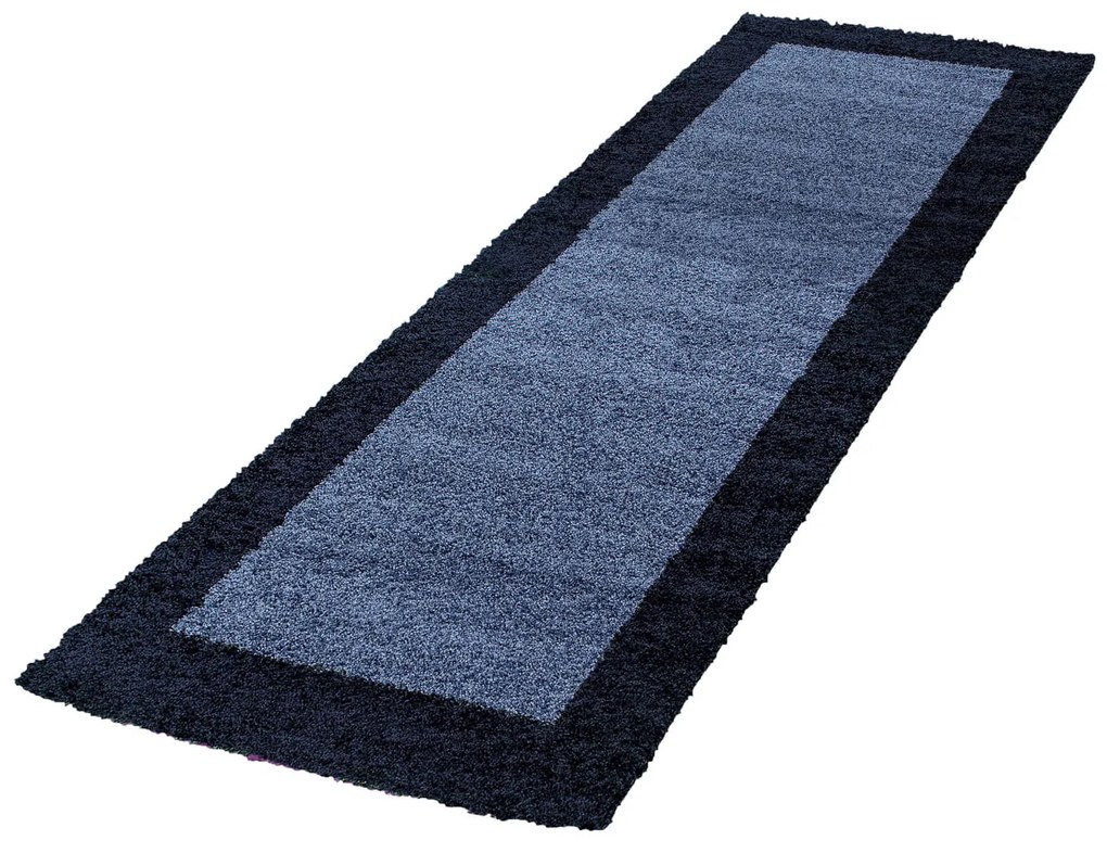 Dywan shaggy Life granatowy 80 cm x 250 cm