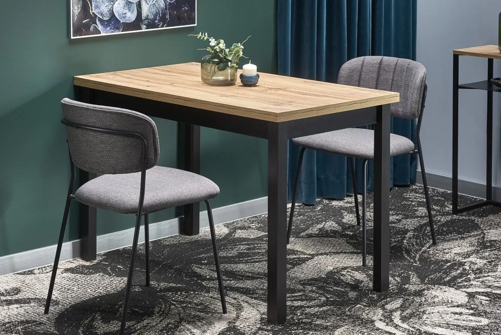 Nierozkładany stół w stylu industrialnym Cobalt