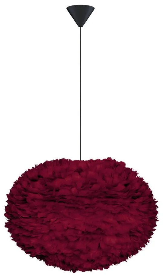 Bordowy abażur ø 65 cm Eos large – UMAGE