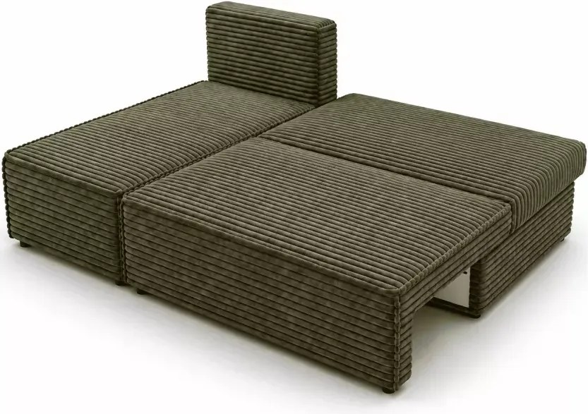 Narożnik Ferucce z funkcją spania 200x140 pojemnik nowoczesny do salonu