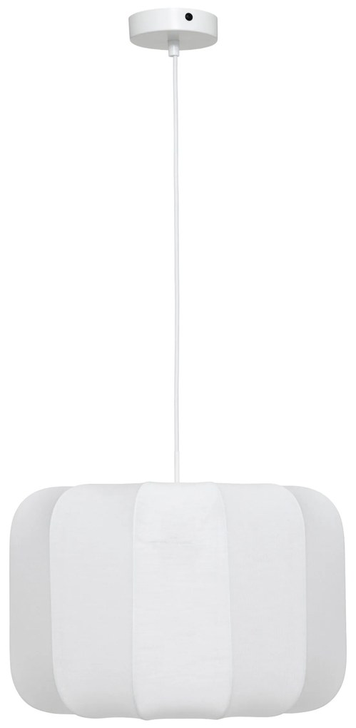Lampa sufitowa TOBIE z bawełnianym kloszem, Ø 35 cm