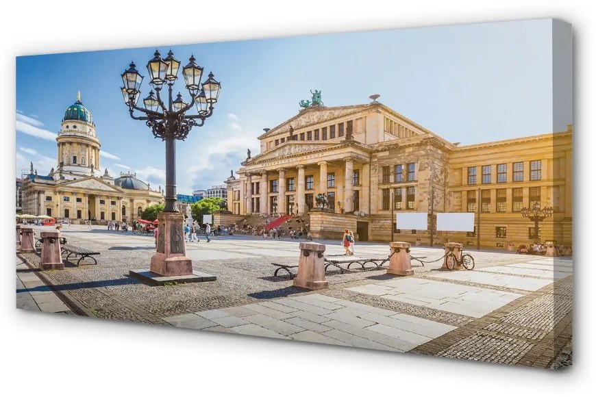 Obraz na płótnie Niemcy Plac berlin katedra