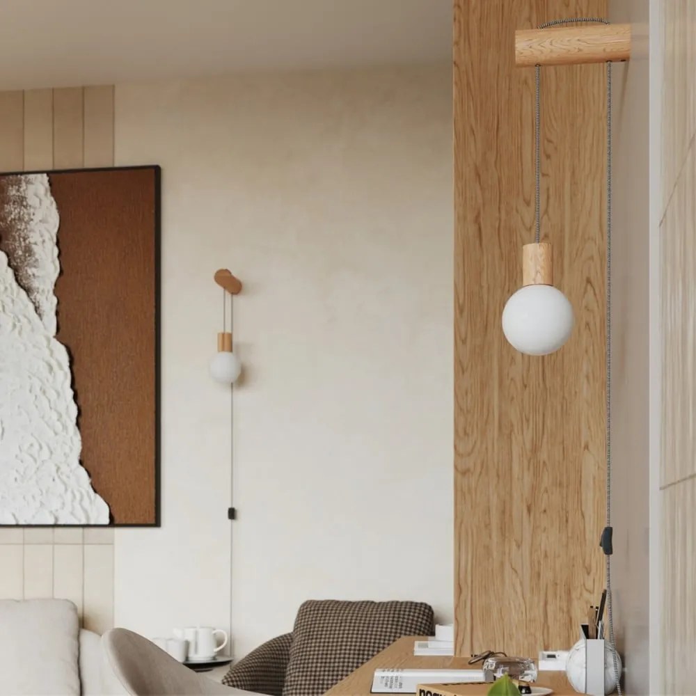 Kinkiet w naturalnym kolorze Arcadia – Sollux