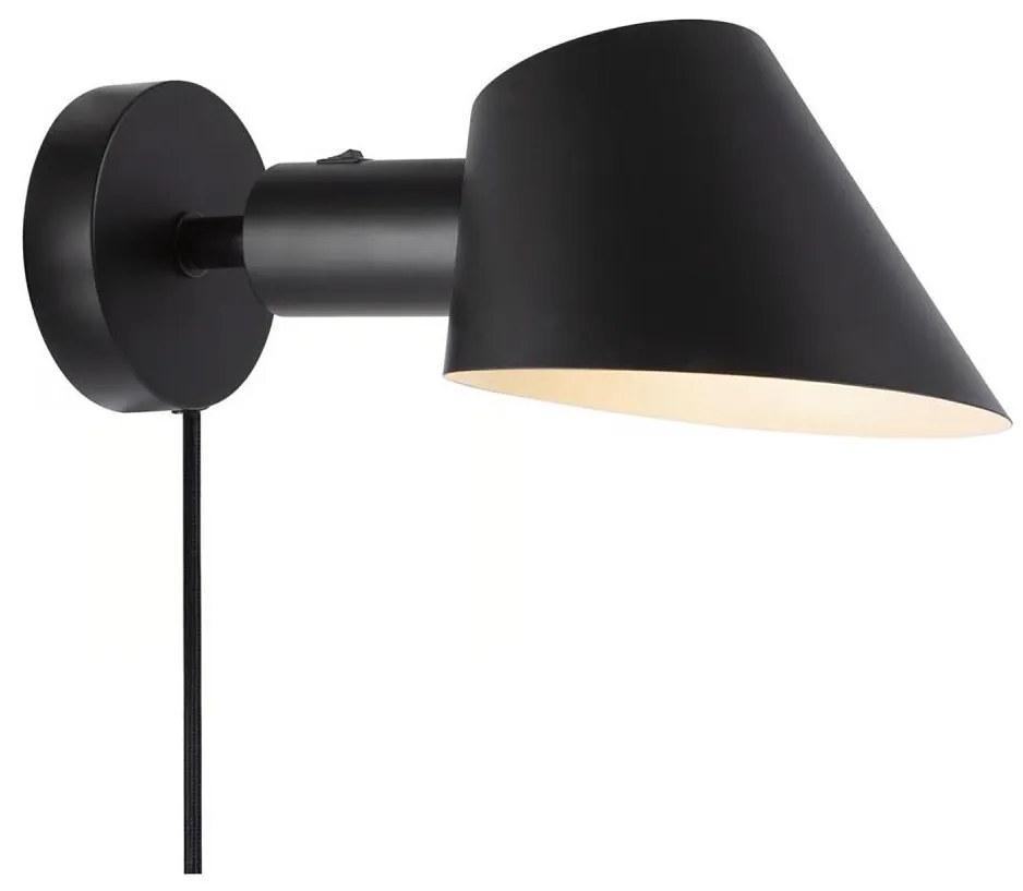 Nordlux - Kinkiet STAY 1xE27/60W/230V czarny
