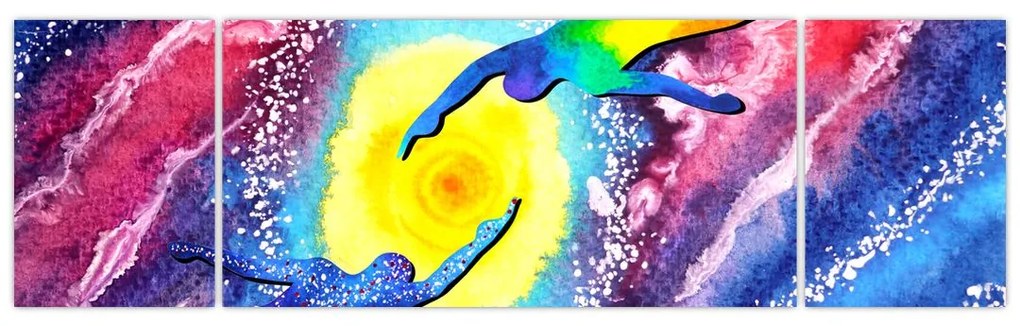Obraz - Dotyk (170x50 cm)