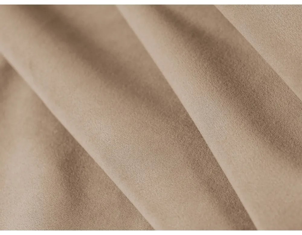 Beżowa aksamitna sofa 250 cm Torino – Micadoni