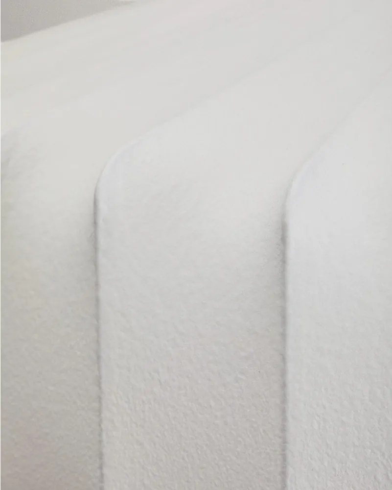 Biała lampa sufitowa z tekstylnym kloszem ø 76 cm Somar – Kave Home