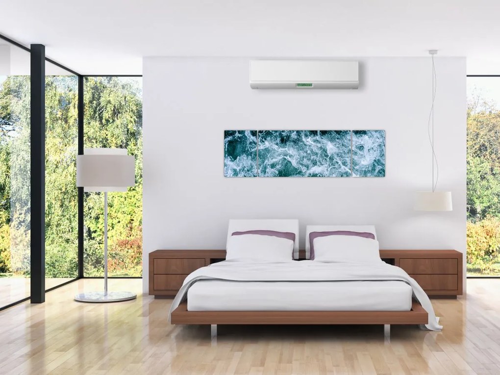 Obraz - Fale oceanu (170x50 cm)