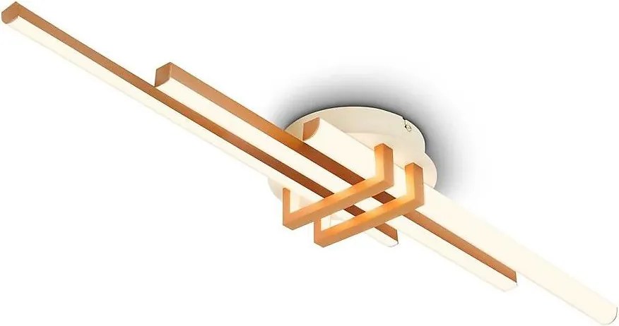 Brilo - Lampa sufitowa TINKA LED/21W/230V 3000K miedziana