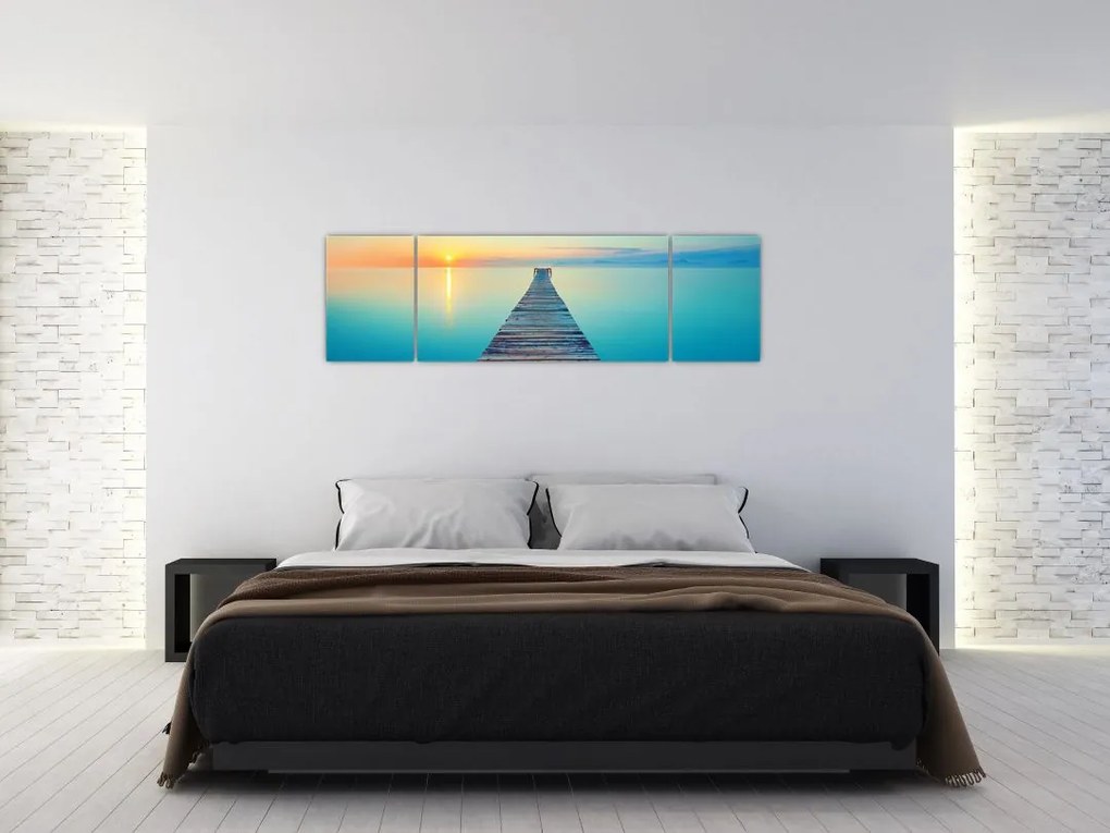 Obraz - Molo do nieskończoności (170x50 cm)