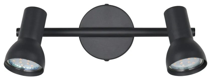 Czarna lampa punktowa ø 8 cm Cantar – Reality