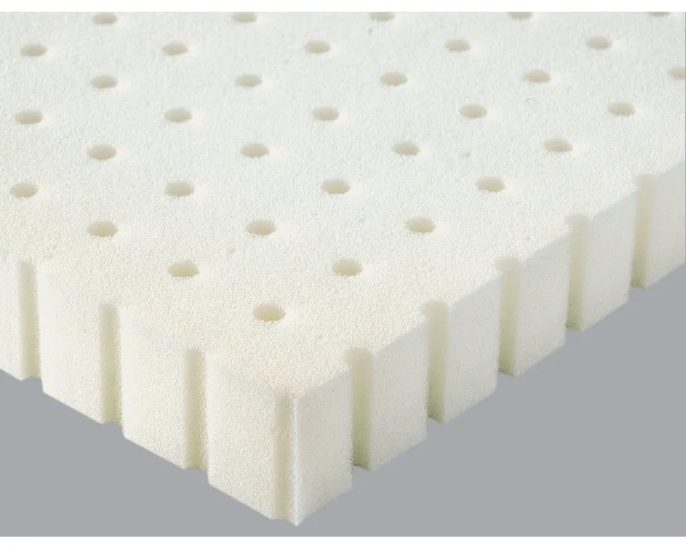 Twardy sprężynowy materac dwustronny 90x200 cm Natura Hydrolatex – Materasso