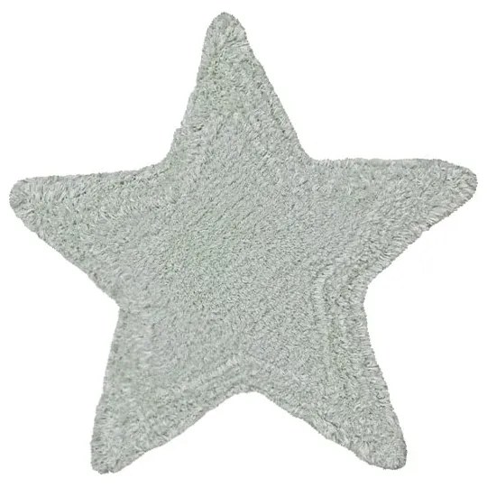 Bawełniana poduszka dziecięca 54x54 cm Stella Blue Sage – Lorena Canals