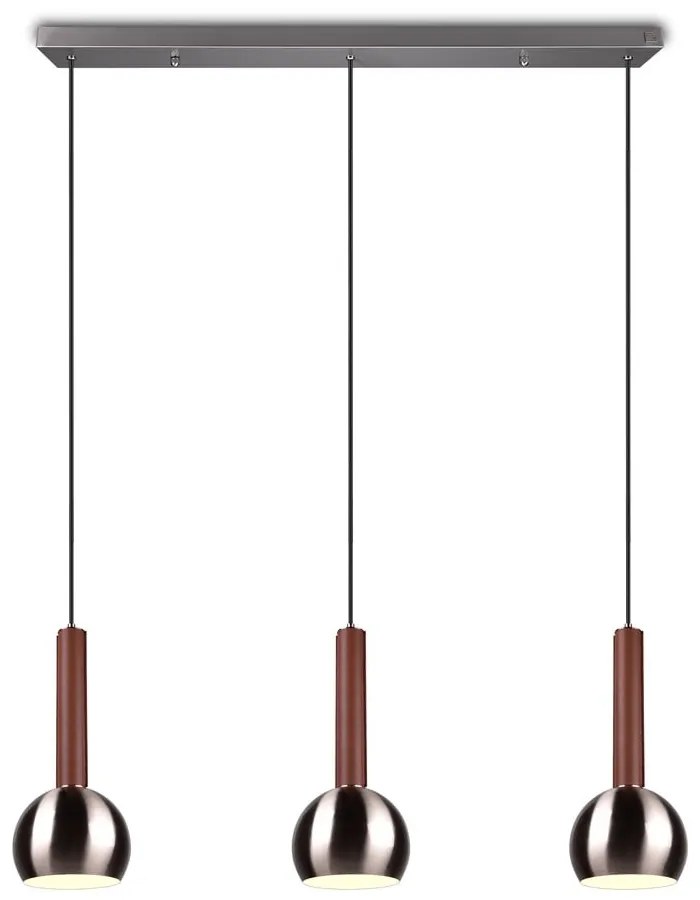 Szara lampa wisząca Ciliana – CINQUE