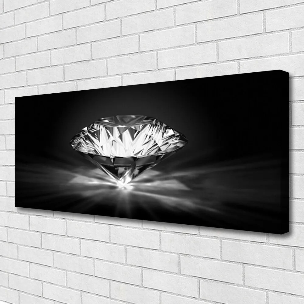Obraz canvas Kryształowy Blask Diamentu