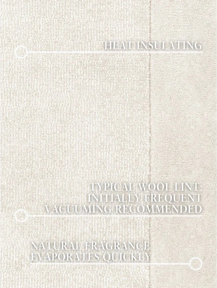 Kremowy dywan z mieszanki wełny tkany ręcznie 80x150 cm Kari – Villeroy&amp;Boch