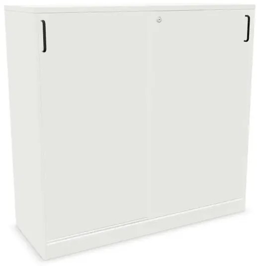 Szafka biurowa przesuwna EASY SPACE CABINET S 3-OH 120cm biała zamykana NOWY STYL