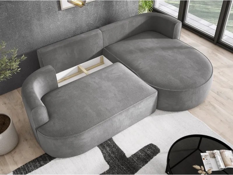 Narożnik FIORE L wolnostojący Lewostronny tkanina Memphis 18 WERSAL