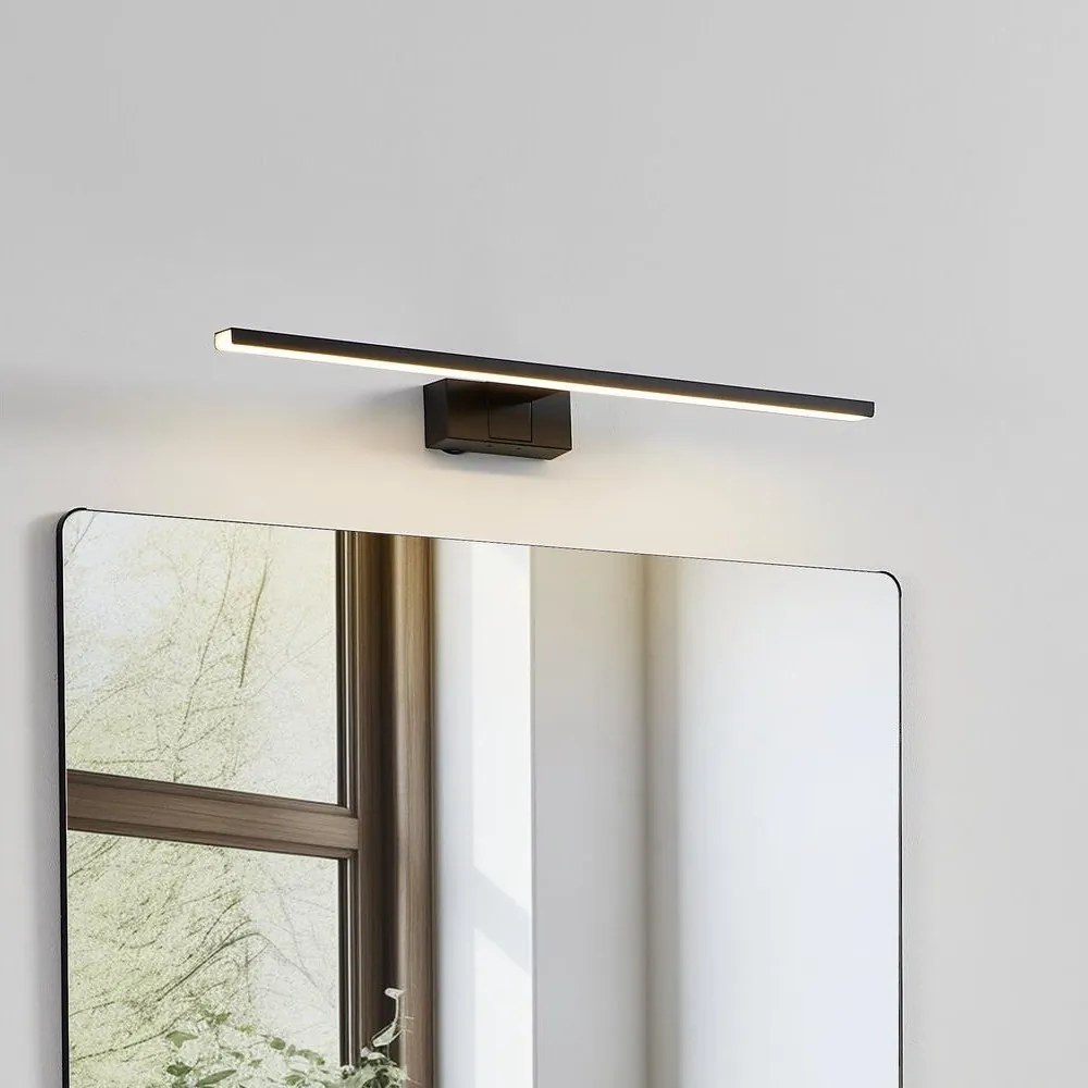 Eglo 901848-LED Oświetlenie lustra łazienkowego CONETTILLA LED/10W/230V 60 cm IP44 czarne