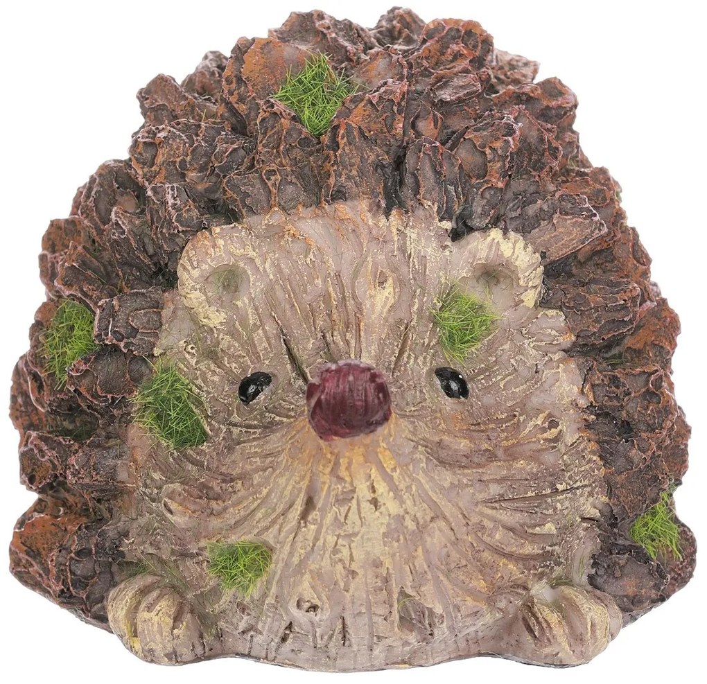 Dekoracja ogrodowa Jeż, 10 x 18 x 12 cm