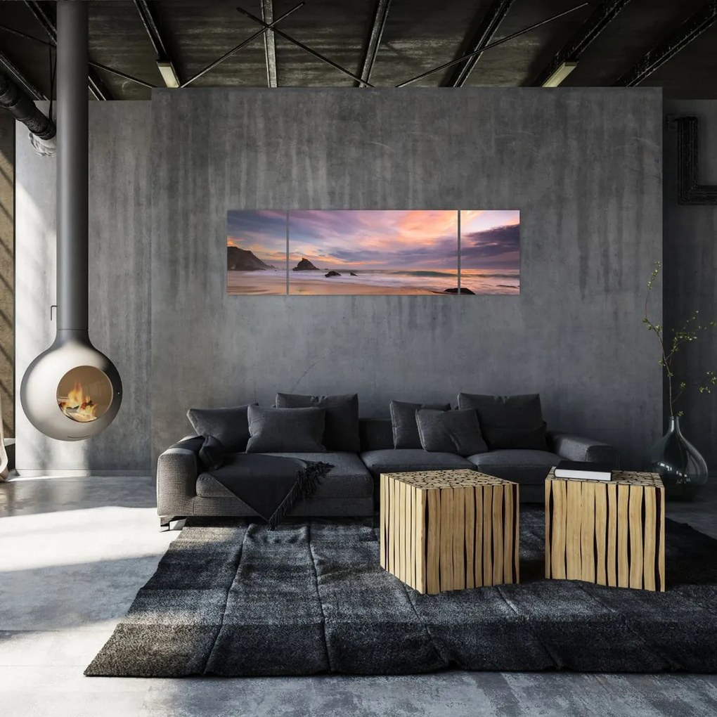 Obraz - Praia da Adraga (170x50 cm)