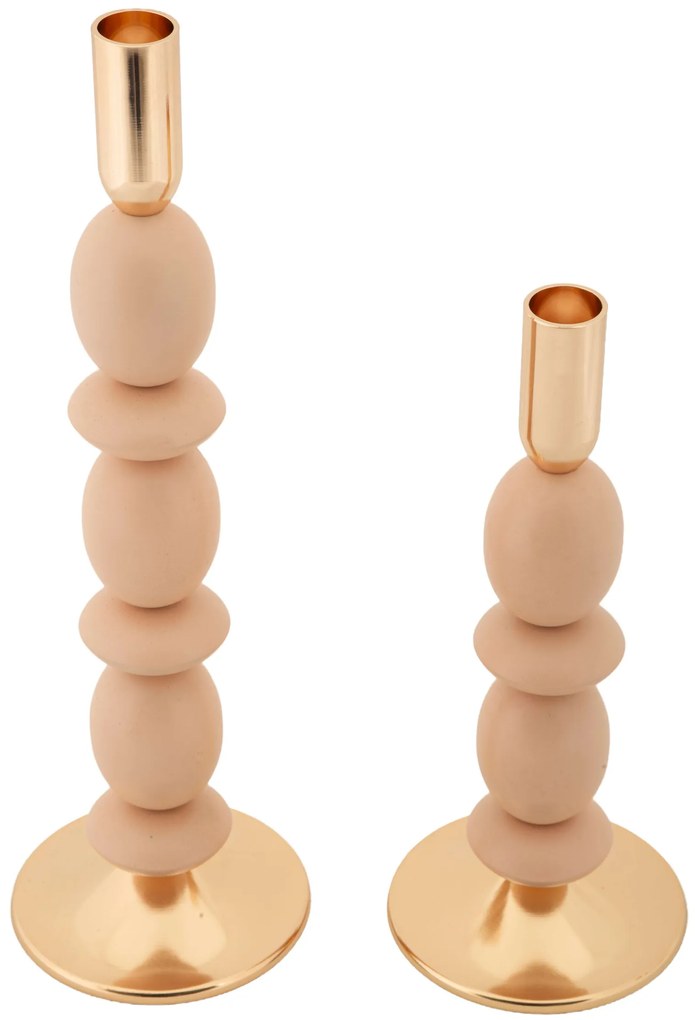 Zestaw świeczników SHUTTLE, 25 cm, 33 cm