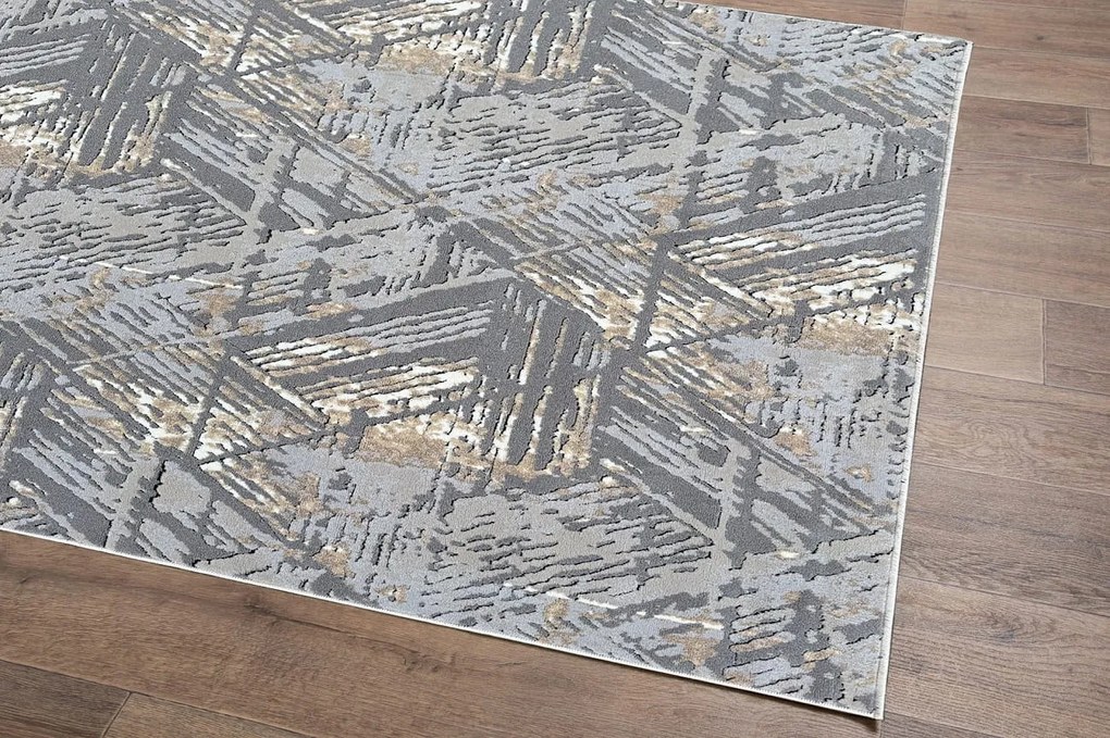 Dywan nowoczesny Rio szaro-beżowy 160 cm x 220 cm