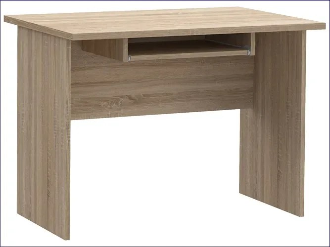 Skandynawskie biurko do komputera 100 cm dąb sonoma - Madris