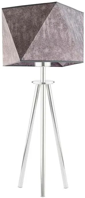 Mała lampka do salonu na stalowym stelażu - F5-L85