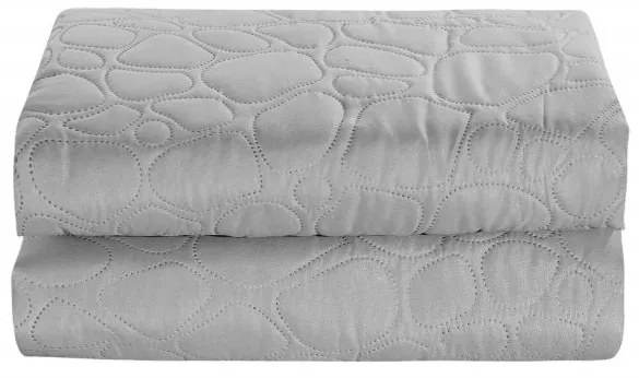 Jasnoszary narzuta na łóżko STONE Rozmiar: 170 x 210 cm