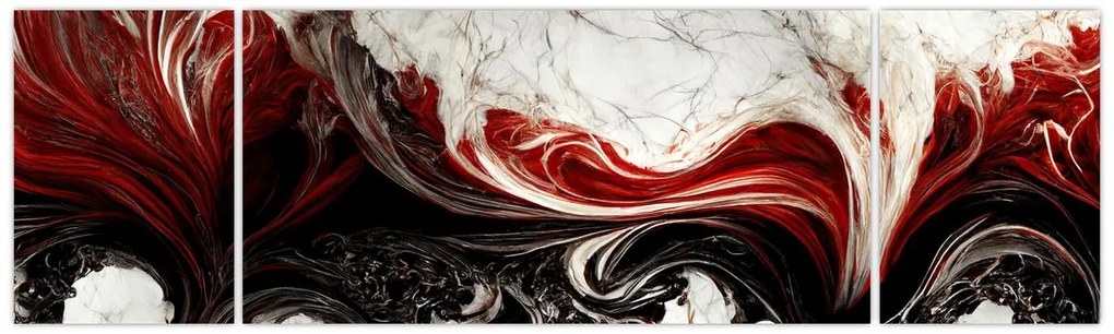 Obraz - Marmurowa abstrakcja (170x50 cm)