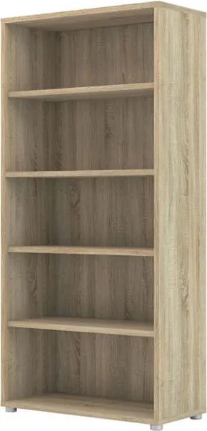 Regał biurowy z szufladami Prima 4 dąb sonoma