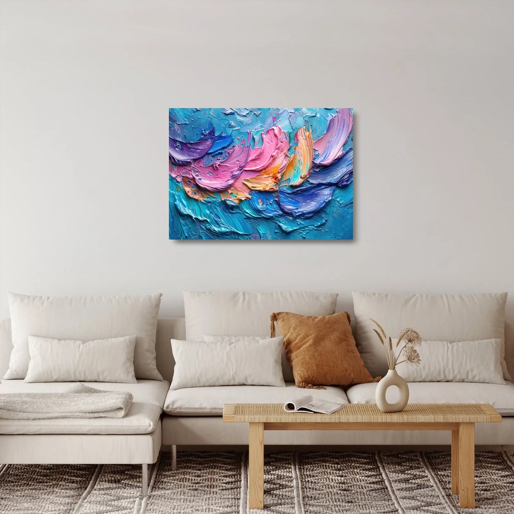 Obraz na szkle - Malarstwo olejne (70x50 cm)