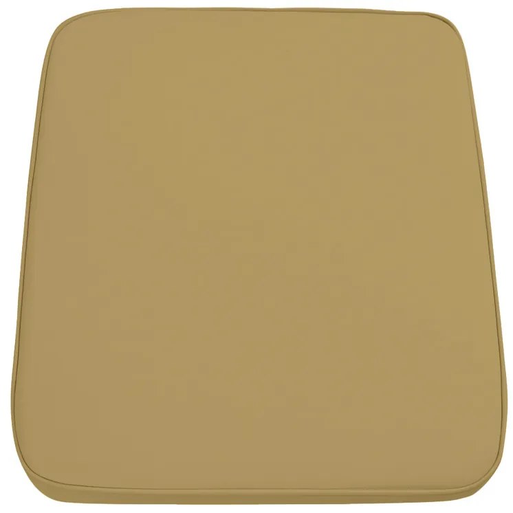 Zewnętrzna poduszka na krzesło VIREON 44x45 cm, beżowa