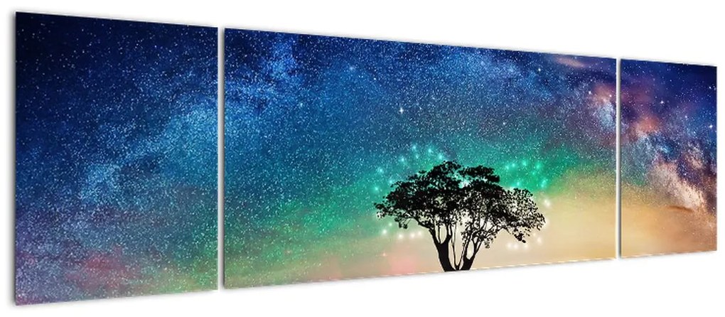 Obraz - Odpoczynek pod gwiazdami (170x50 cm)