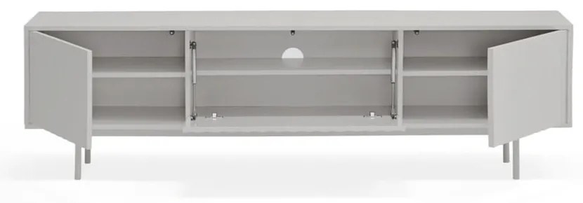 Szara szafka pod TV 180x52 cm Sierra – Teulat