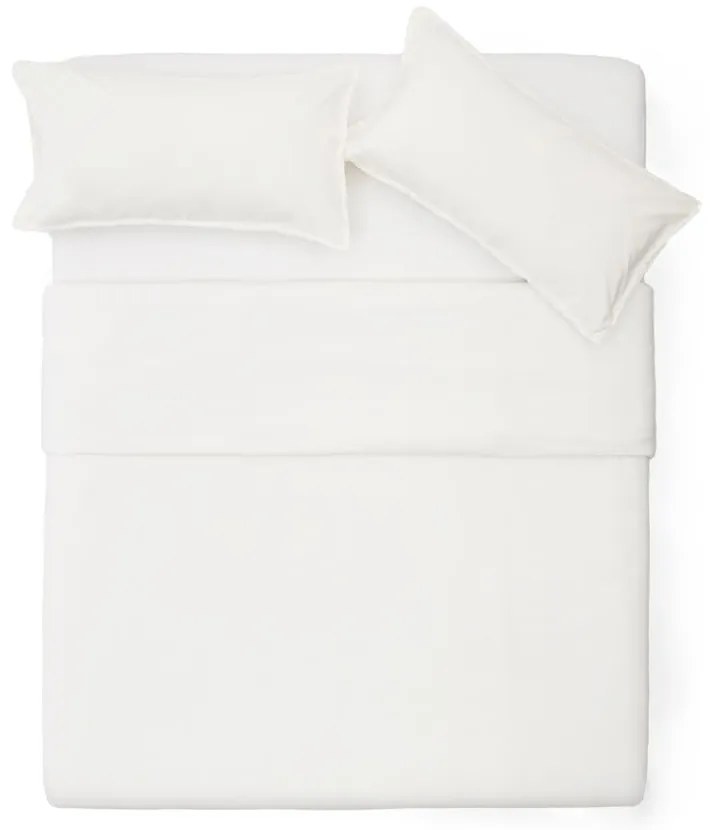 Kremowa pościel dwuosobowa z perkalu bawełnianego 240x220 cm Sifinia – Kave Home