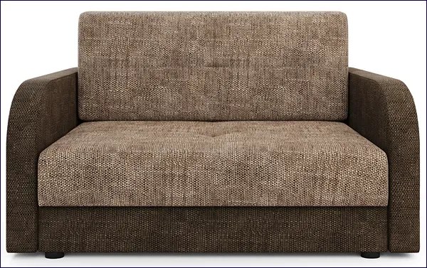 Sofa rozkładana jasny brąz + ciemny brąz - Folken 4X