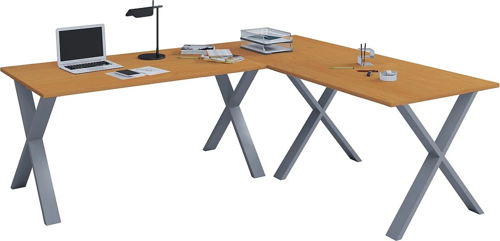 X Biurko narożne 130x130x50