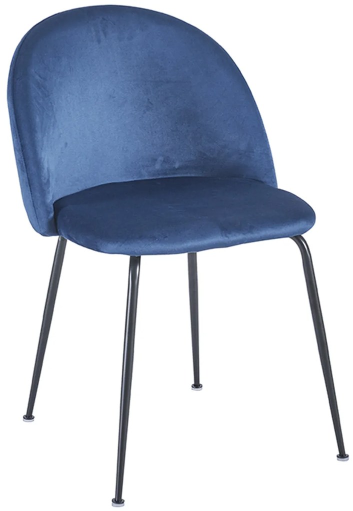 Czarne aksamitne krzeso Dalnia