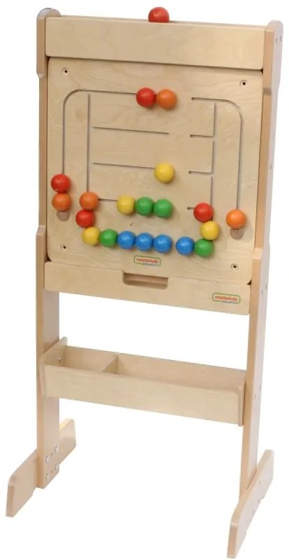Masterkidz tablica ścienna edukacyjna labirynt koraliki montessori
