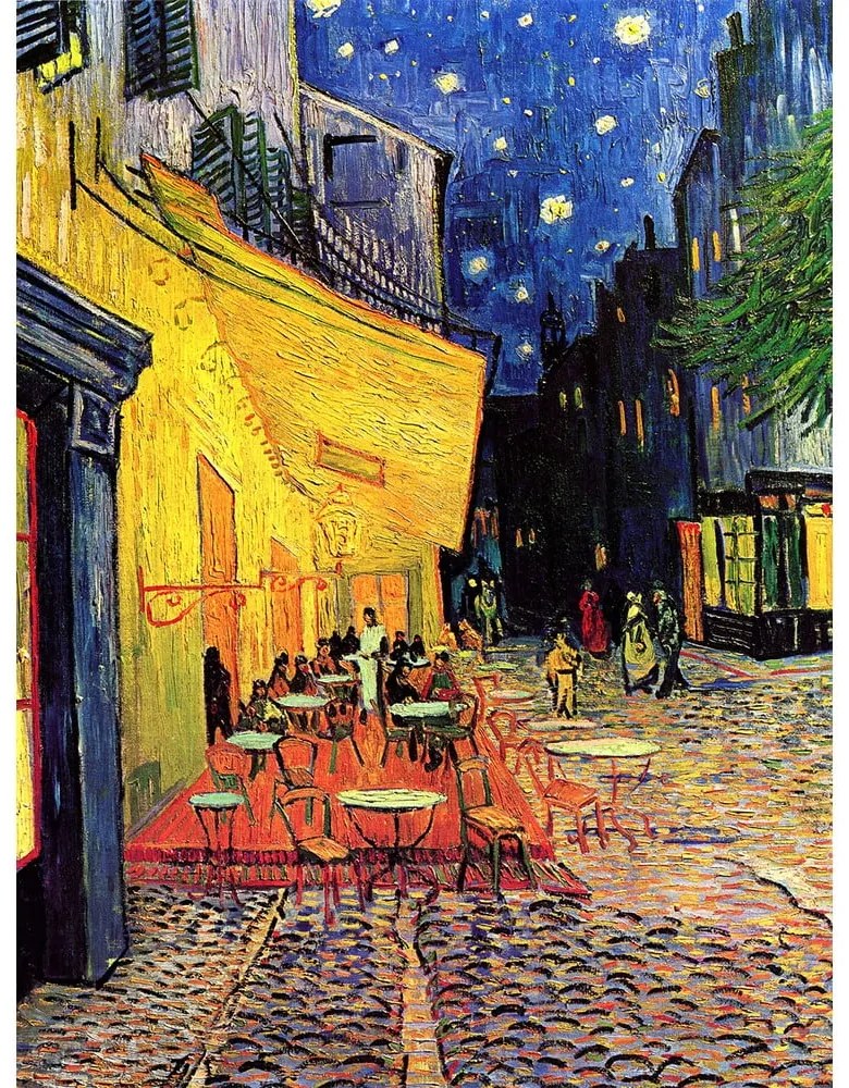 Reprodukcja obrazu Vincenta van Gogha – Cafe Terrace, 45x60 cm