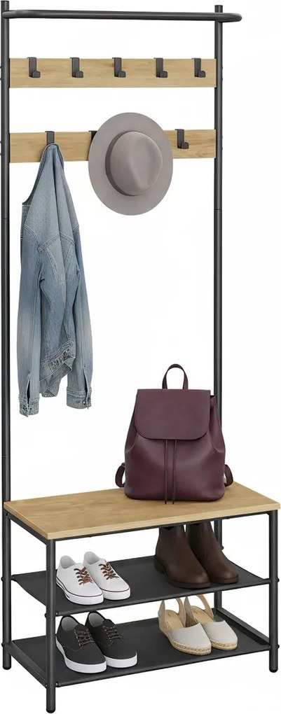 Wieszak z szafką na buty TAYLOR ARTISAN 64x180 cm