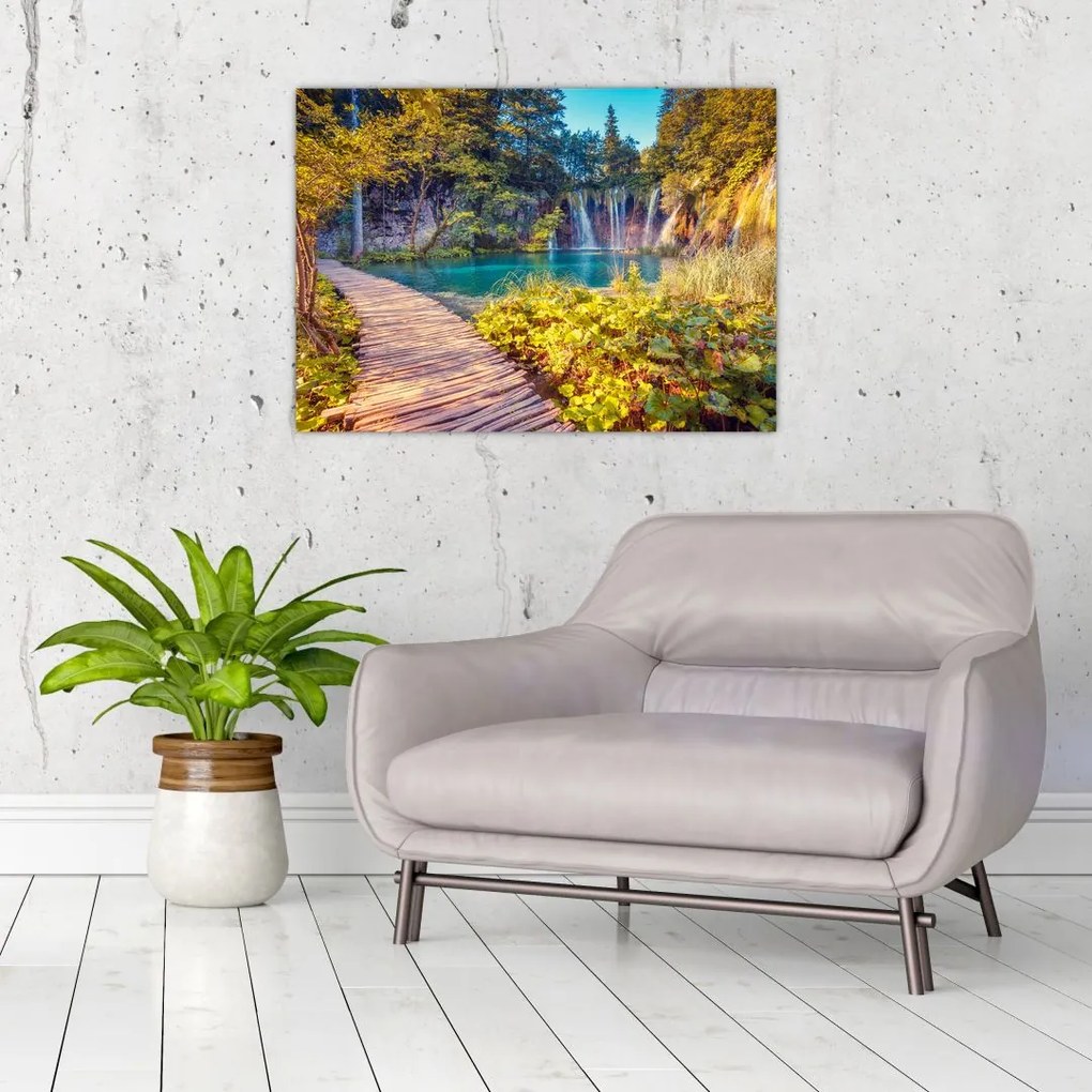 Obraz - Jeziora Plitwickie, Chorwacja (70x50 cm)