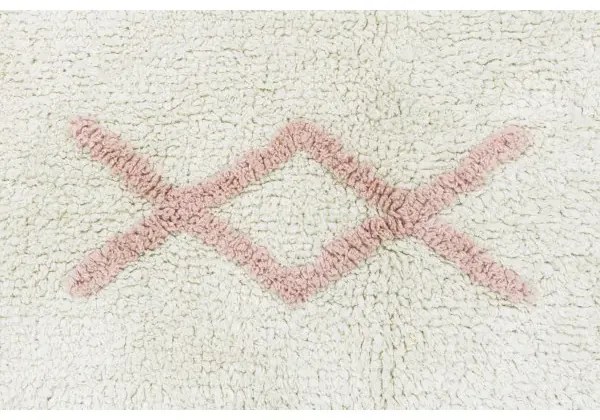 Dywan ATLAS NATURAL VINTAGE NUDE L 170x240 różowy LORENA CANALS