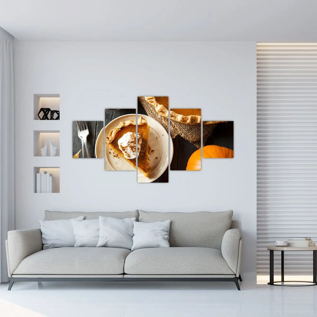 Obraz - Jesienne ciasto (125x70 cm)