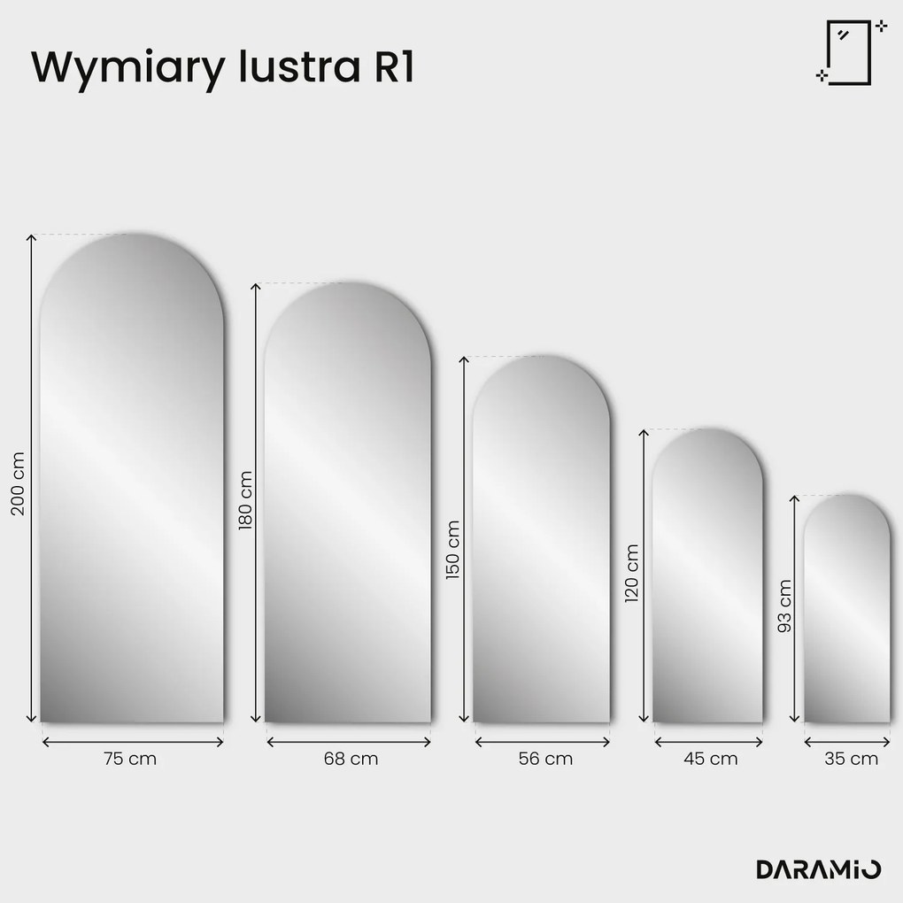 Lustro łukowe Pure R1