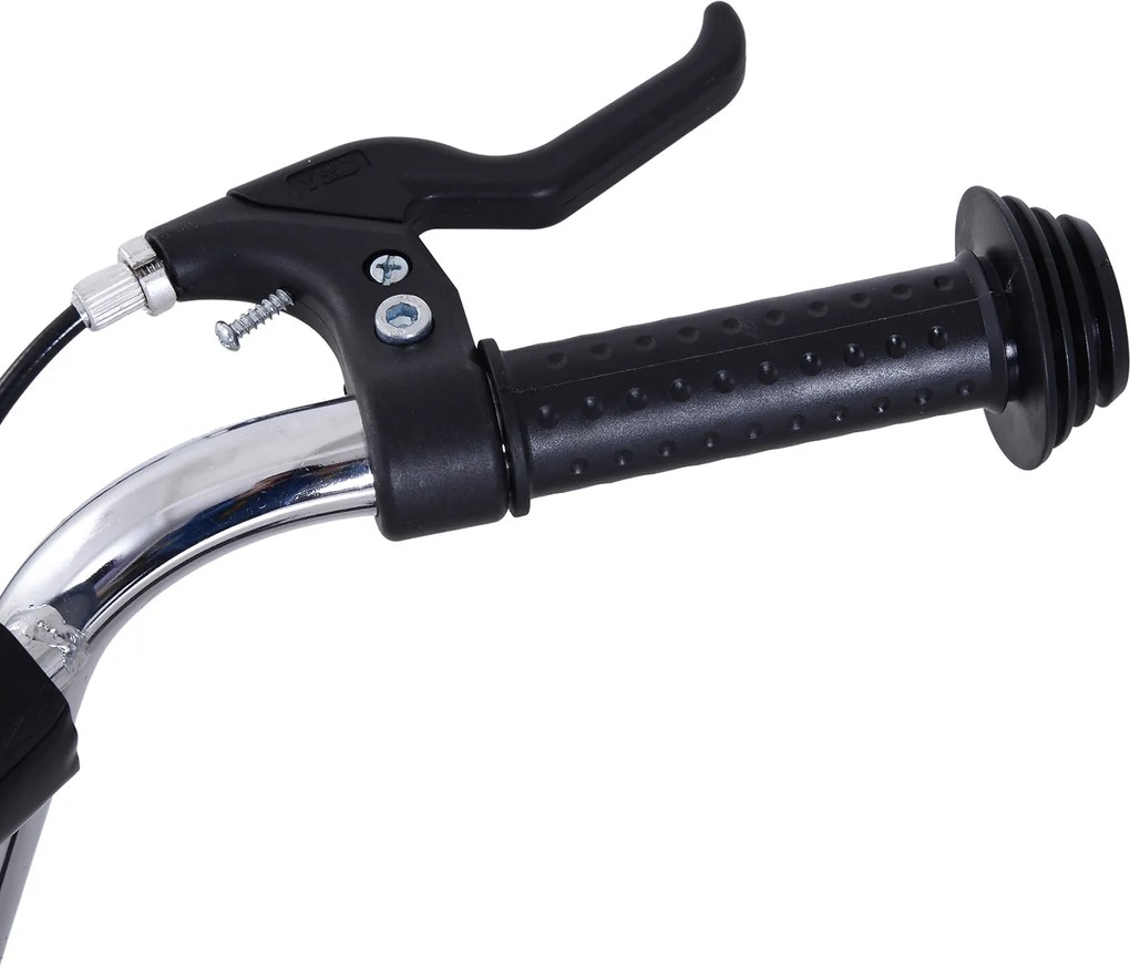 HOMCOM hulajnoga dziecięca hulajnoga miejska hulajnoga dziecięca 16 cali różowa